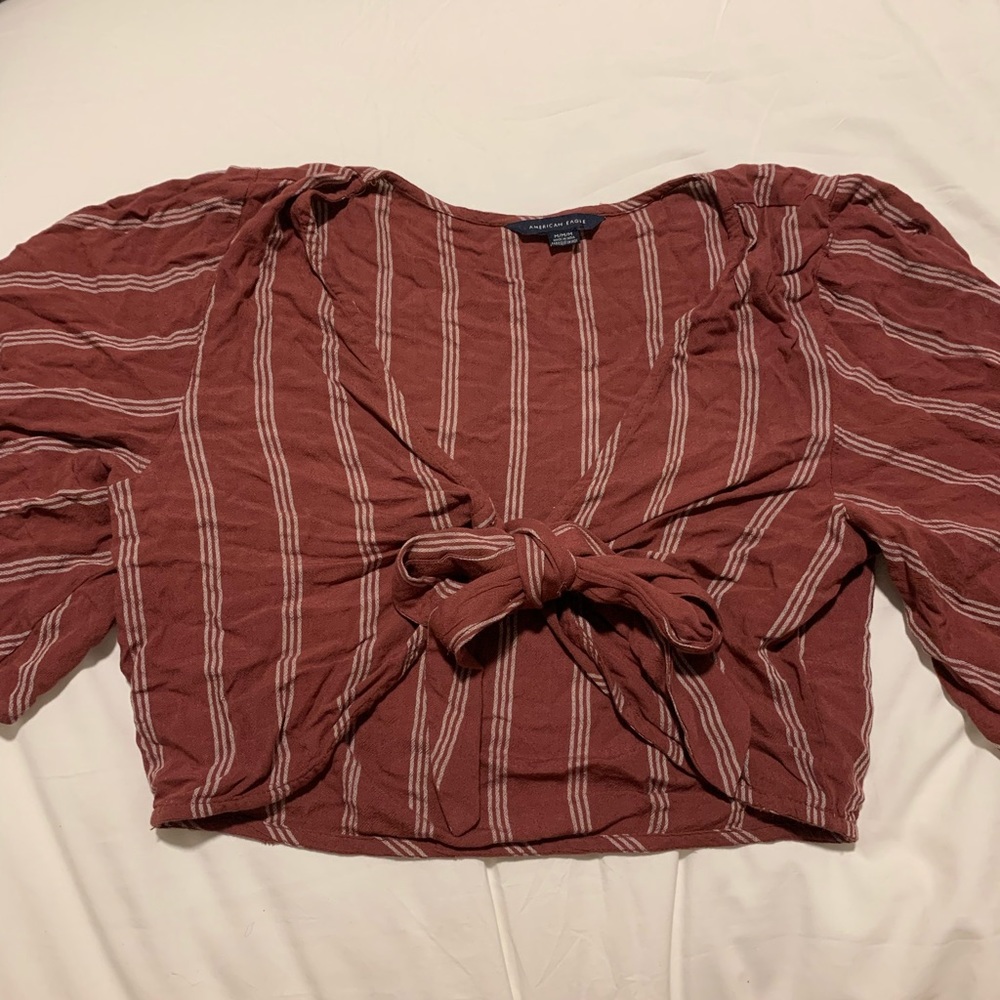 Front tie shirt